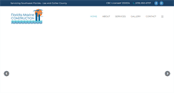 Desktop Screenshot of flmarineconstruction.com